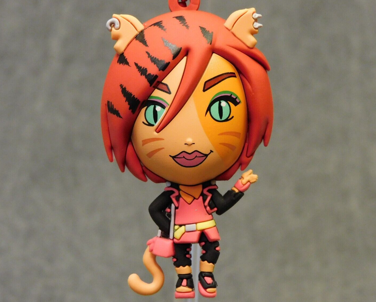 Monster High NEW * Toralei Stripe Clip * Blind Bag Key Chain