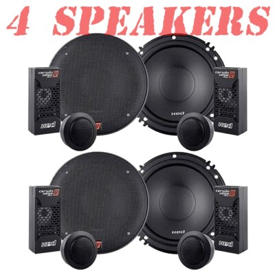 Cerwin-Vega XED650C 6.5'' Component Speakers for Car/Truck Front/Rear door Qty:4