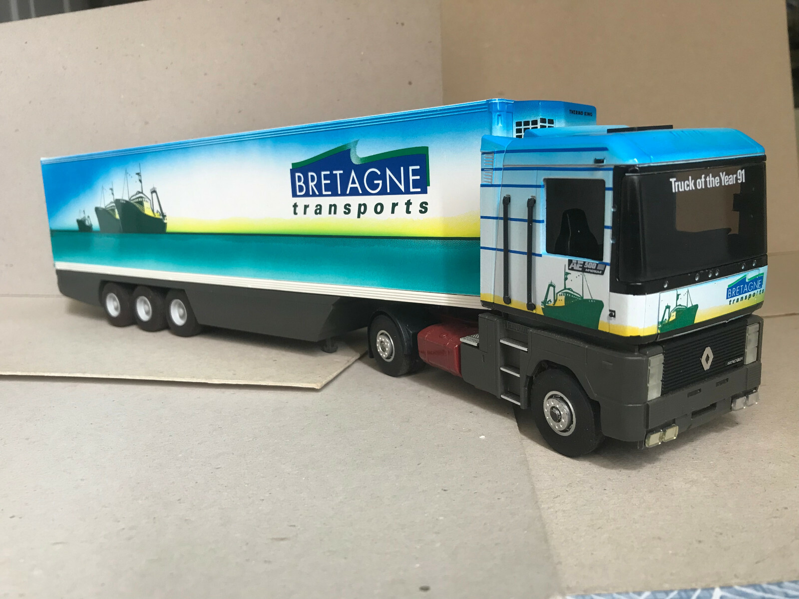 Camion Renault Arcotel 1/43 - LBS Eligor - Métal - Occasion (France)