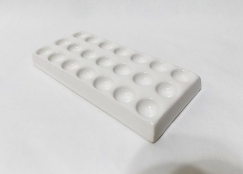 Artists portapennelli in legno e supporto pallet di vernice ceramica supporto pallet - Foto 9 di 9