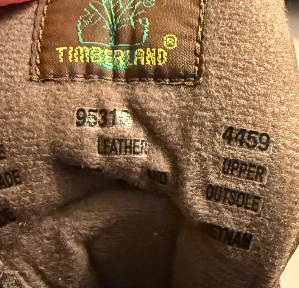 Timberland 95310 Women's Euro Hiker Brown Leather Ankle Boots Hiking Work 7M - Image 3 of 4