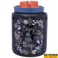 Full Size Electric Fragrance Warmer Wax Melts Aromatherapy Home Decor Safe Heat