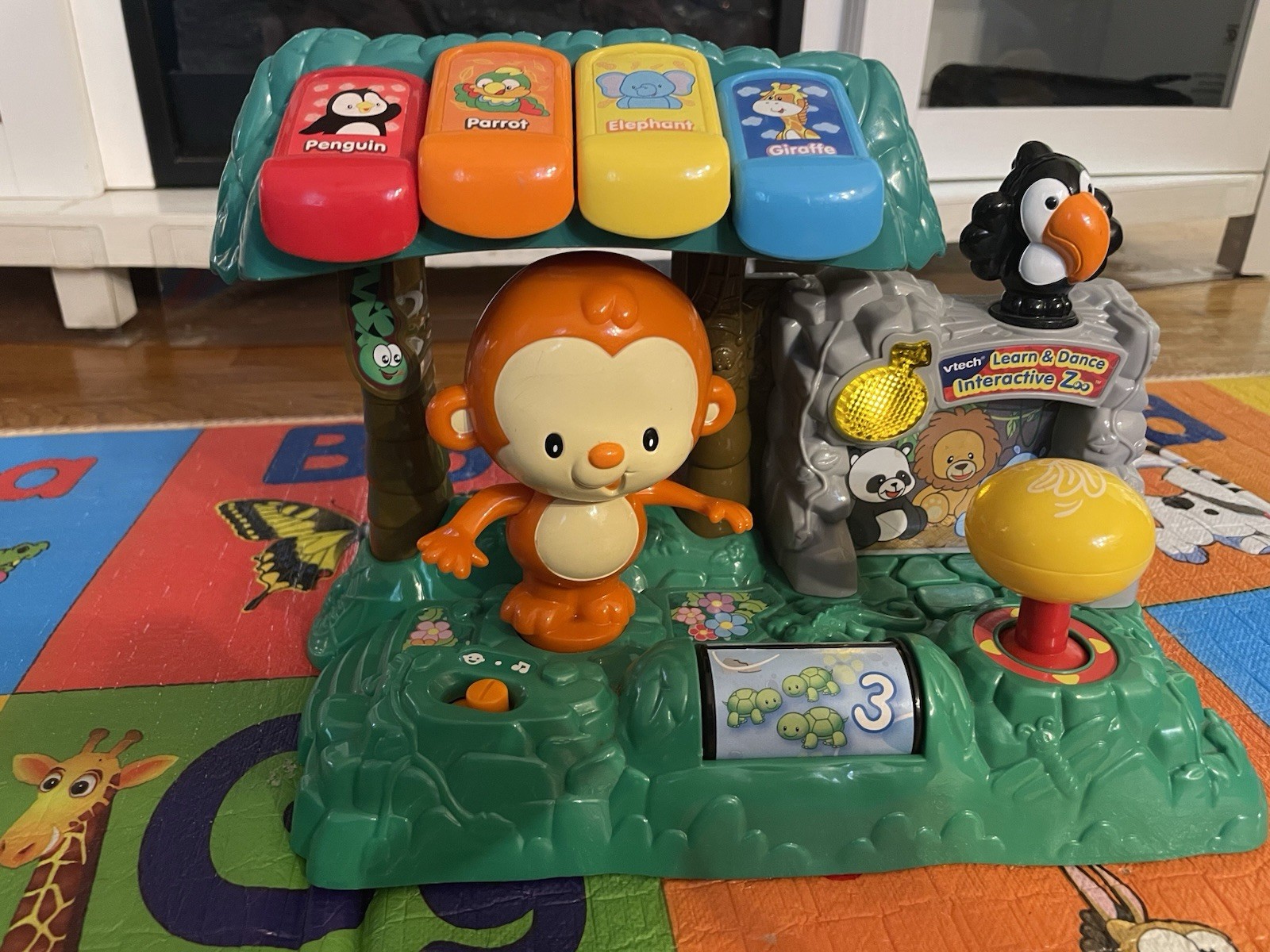 VTech Learn & Dance Interactive Zoo Musical Learning Toy for Kids