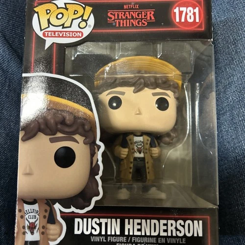 Funko POP! TV Stranger Things S5 Dustin Henderson Vinyl Figure Collectible NEW
