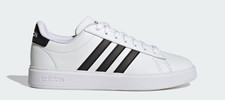 Adidas Grand Court 2.0 Tennis Athletic Shoes White/Black GW9214 Women Size 7.5