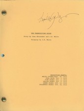 The Thanksgiving House Script Signed by Lindsay Wagner
