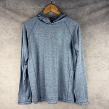 Vineyard Vines Performance Hoodie Youth XL Blue Lightweight Outdoor Fishing
