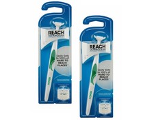 REACH Ultraclean Access Flosser 8 Refill Dental 1 Count Pack of 2