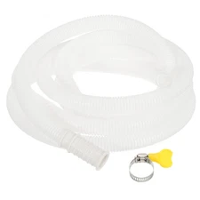 9.84ft Air Conditioner Drain Universal AC Drain Connector Hose, with Clamp