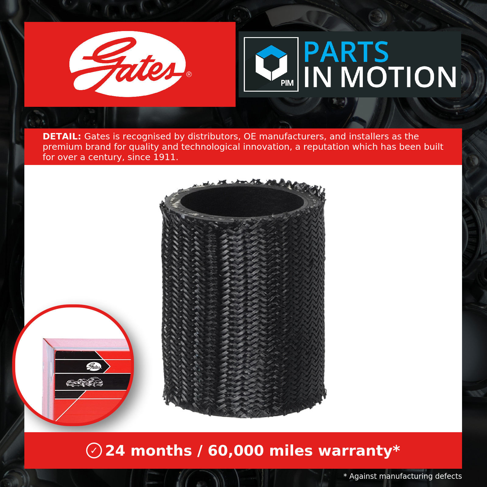 CHARGE AIR HOSE 09-0111 FOR FIAT RHM /RHW /RHK 2.0L 4cyl SCUDO Van - Image 4