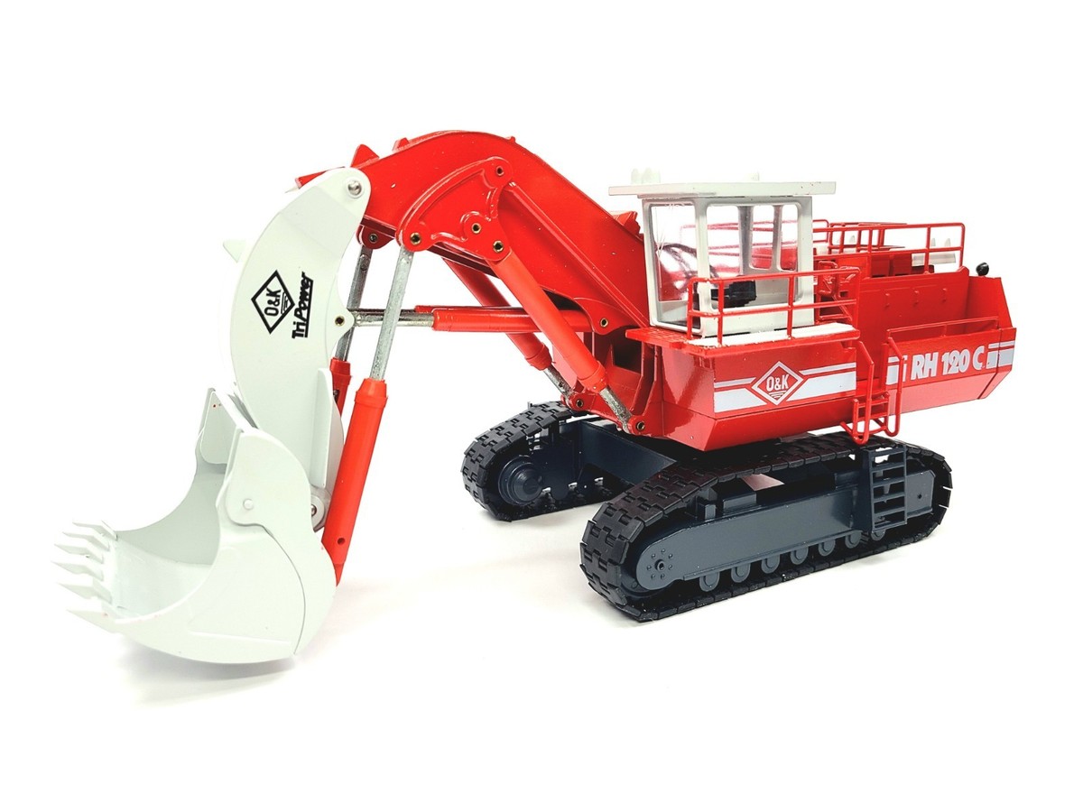 O&K RH120C Mining Front Shovel - Conrad 1:50 Scale Diecast Model