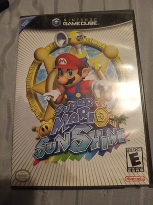 Super Mario Sunshine (GameCube, 2006) NOT FOR RESALE Game case