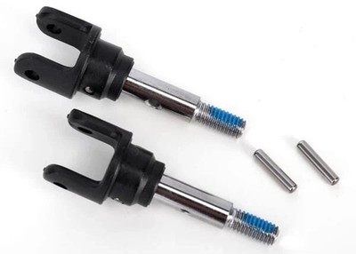 Traxxas 6854X HD Front Stub Axle Set (2) Slash 4X4 / Stampede 4X4 / Rally VXL