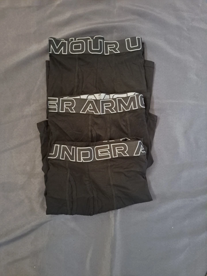 Under Armour Men's UA Tech 6" Boxerjock Boxer Briefs Size 5XL 3-pack - Image 2 of 4