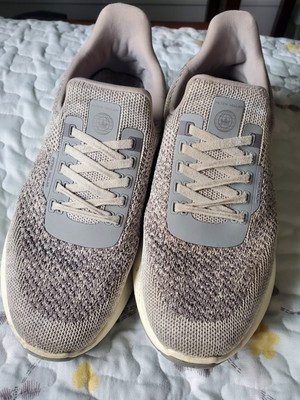 Peter Millar Men's Hyperlight Apollo Gray Knit Slip On Shoes Sneakers Size 8.5