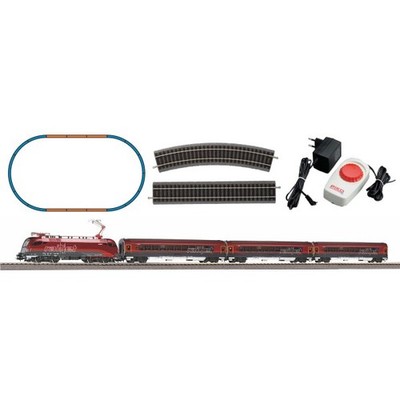 Piko 57178 Start-Set mit Bettung Rail Jet ÖBB H0 + Neu