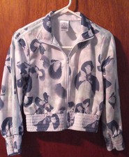 Girls Adidas flower print jacket