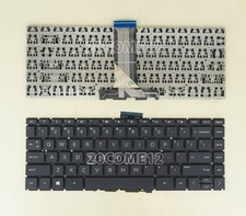 New for HP Stream 14-DS 14-DS0000 Series Keyboard US No frame black