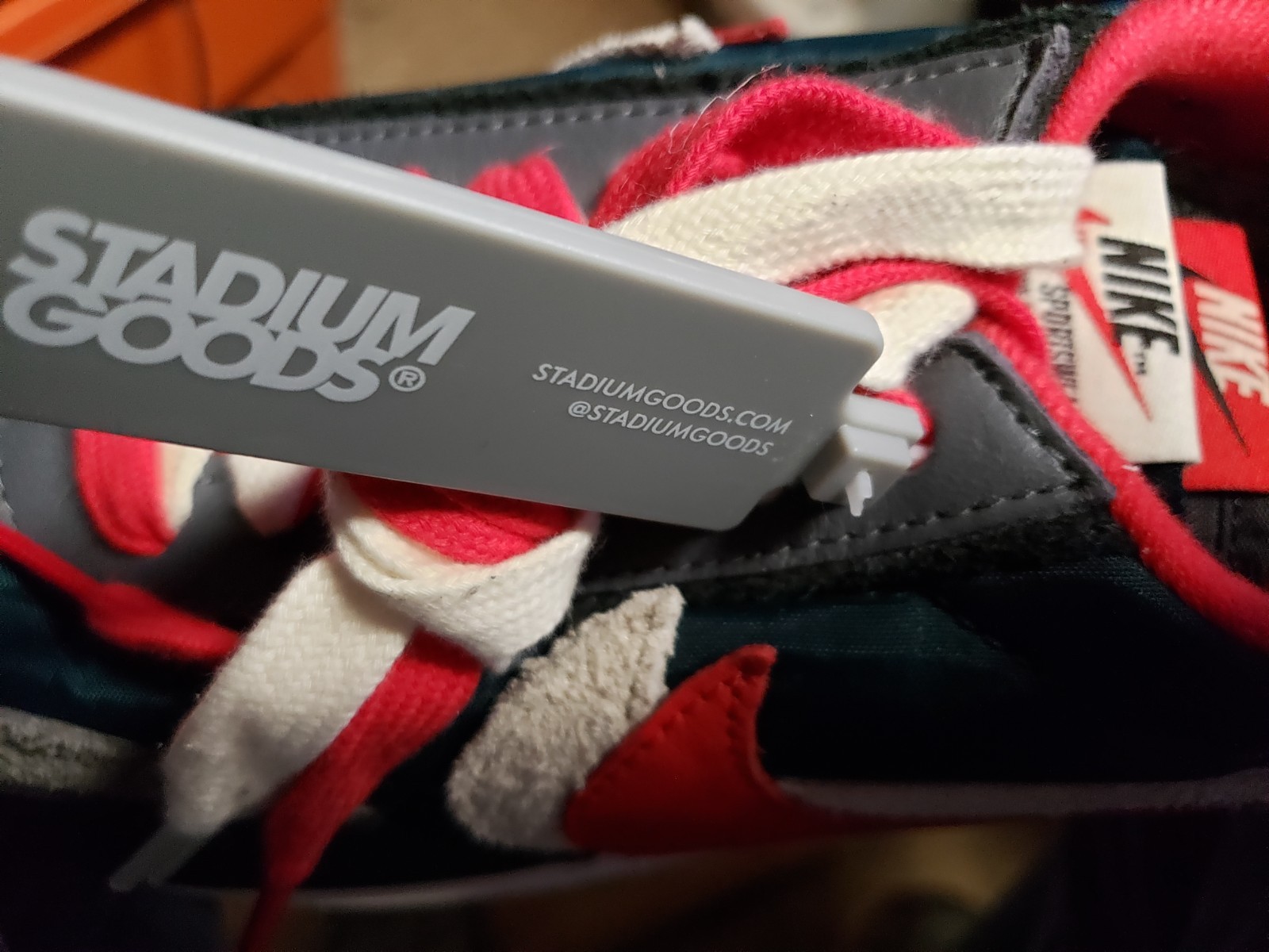 SACAI X NIKE Nike x Sacai x Undercover LDWaffle Midnight Spure Red DJ4877 300 Uomo Taglia 8