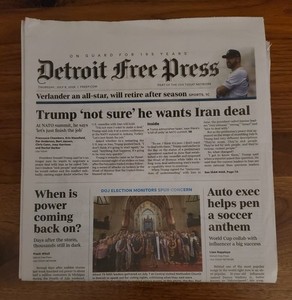Justin Verlander Detroit TIGERS Retiring Detroit Free Press July 9 2026