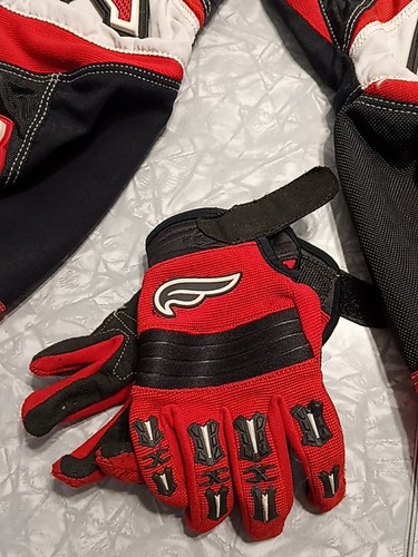 Fox Racing Motocross Gear Set Pant 8or24 Youth Jersey Medium /gloves Red & Black - Picture 7 of 15