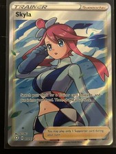 Skyla (Full Art) 072/072 Holofoil Ultra Rare Shining Fates Pokemon NM Near Mint