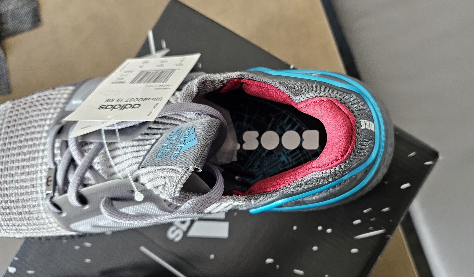 Adidas Ultraboost Mens Star Wars Millenium Falcon Rare Size UK 12.5 New image 9
