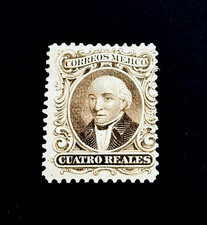MEXICO Stamp - 1864 Miguel Hidalgo y Costilla Sn 16a MHR r23