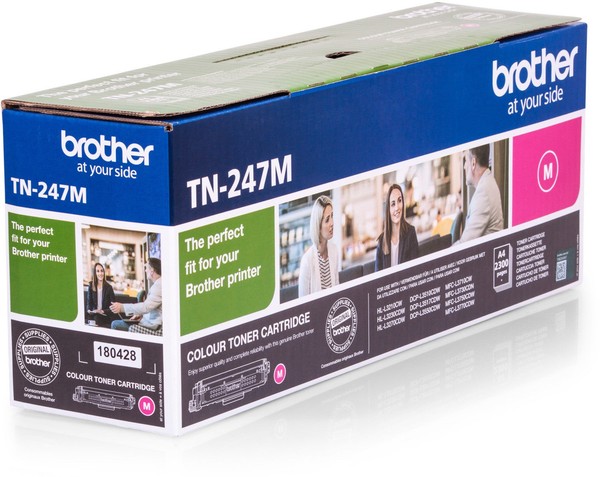 Brother TN247M / Magenta / Original Toner Xl / TN-247M / 2300 S. Tn 247-image