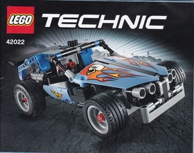 Lego Technic 42022 - 2 in 1 Hot Rod / Rally - Buggy