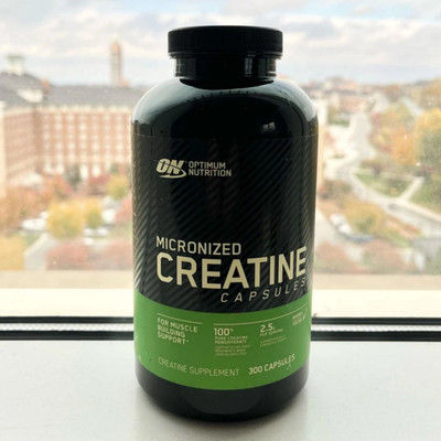 Optimum Nutrition Creatine Monohydrate 300 Capsules 2500mg Micronized NEW