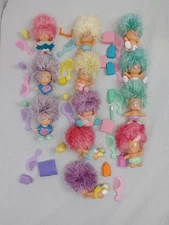 (12) 1997 Oddzon Kooshie Koo Dolls Bundle Vintage 12 Total 
