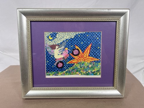 Laura Graham Scarborough Davidson Celestial Biker Slut 2 1997 Signed Print 40/50