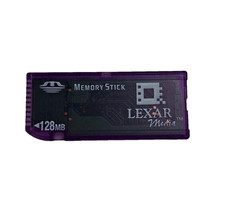 Lexar Media 128MB Memory Stick for Sony Handy...