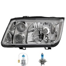 Scheinwerfer links inkl. Premium Lampen für VW Bora 1J2 mit Nebelscheinwerfer