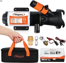 RV Macerator Pump 12V, 12GPM Quick Release Sewer Pump, RV Macerator Pump
