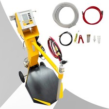 110V Box Vibratory Feeding Electrostatic Coater Electronic Voltage Regulation