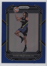 2023 Panini Prizm WNBA Blue Prizm /175 Diamond DeShields #119 12zm
