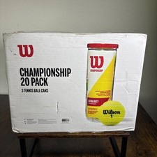 Wilson Championship Extra Duty Tennis Balls 20 Cans 60 Balls
