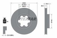 Textar Bremsscheibe 93240600