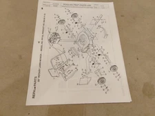 POULAN PRO PARTS LIST MODEL PP735
