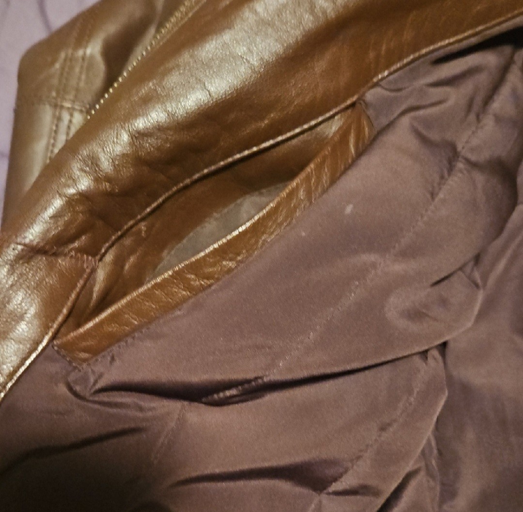 Brown Leather Jacket - image 6