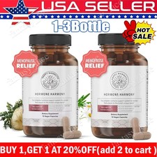 Happy Mammoth Hormone Harmony Natural Hormonal Support for Women 72 Capsules   