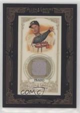 2012 Topps Allen & Ginter's Framed Mini Relics Martin Prado #AGR-MPR fm0