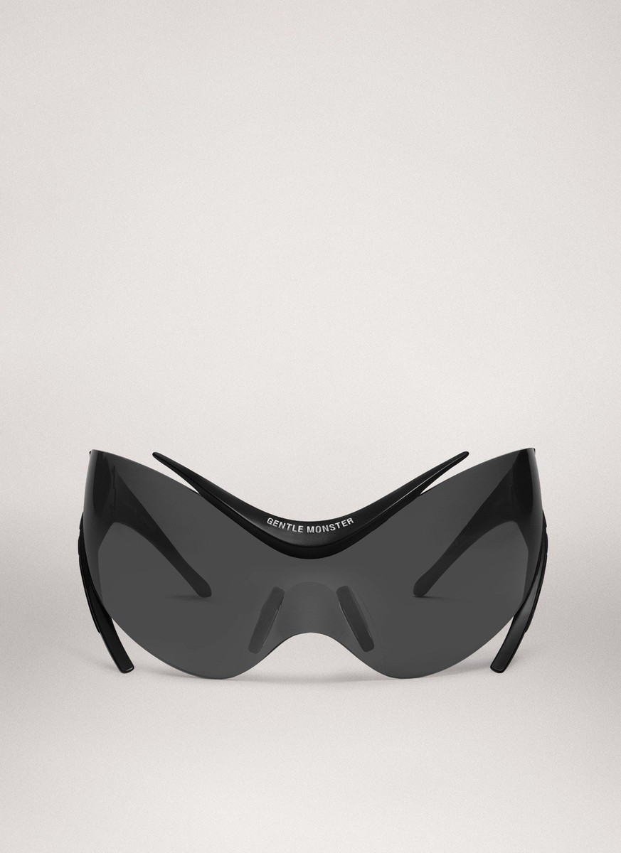 Gentle Monster x Mugler Sunglasses Black | eBay