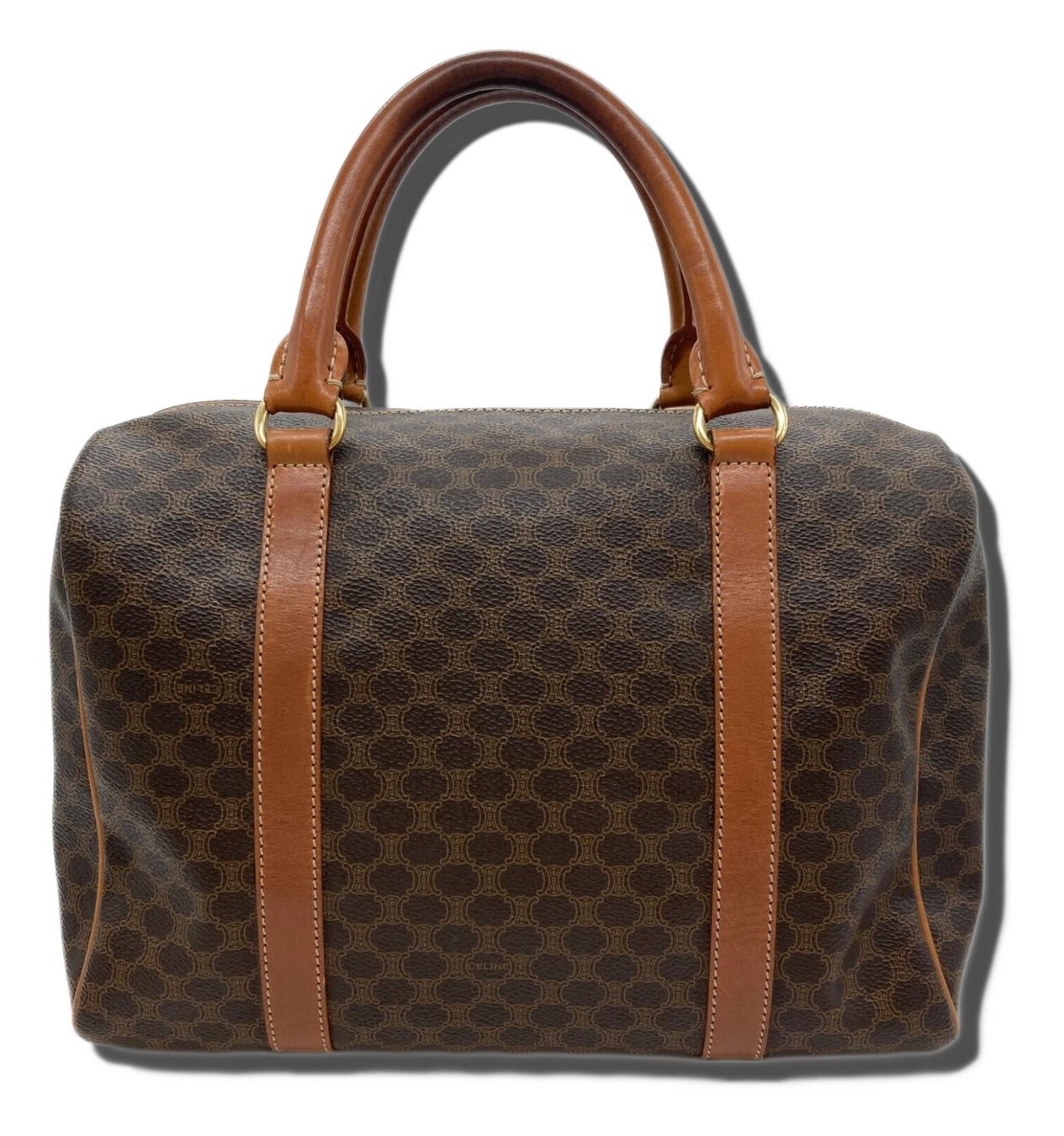 CELINE Macadam Pattern 2-Way Boston Bag Shoulder … - image 1