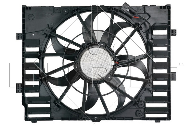 NRF-OE 47857 Fan, engine cooling for PORSCHE