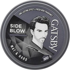 (Free Duty Tax) Gatsby Hair Styling Wax Matt & Hard 75g Grey