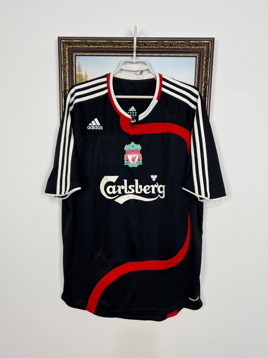 Liverpool Third football shirt 2007 Soccer Adidas Jersey Mens #49