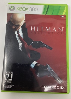 X Box 360 Hitman Absolution Game with Case And Manual